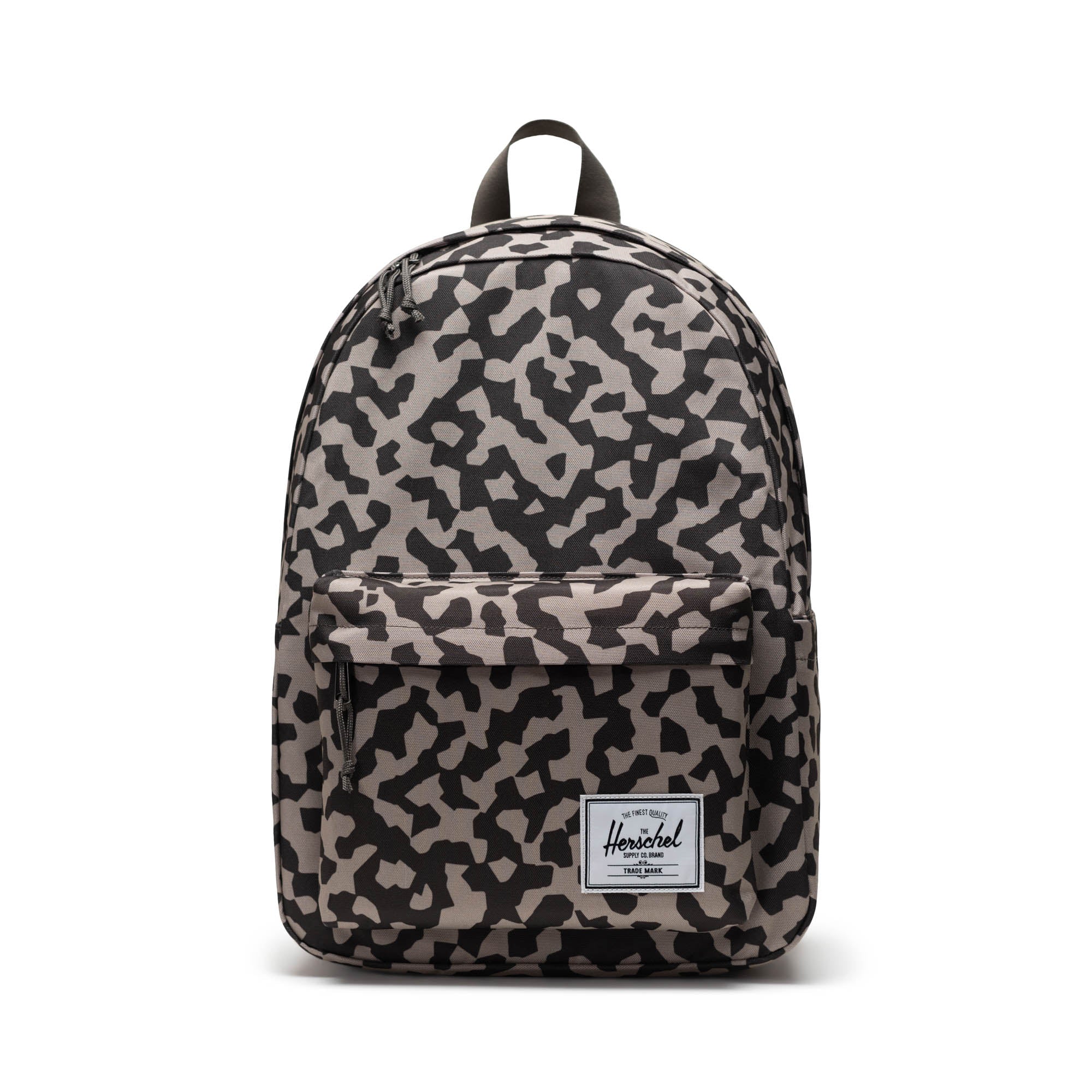 Grafit Siyah - Beyaz Herschel Classic XL Su İtici Kumaş Büyük Boy Sırt Çantası, 30 L